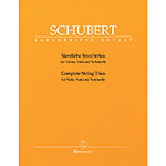Complete String Trios (parts); Franz Schubert