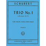 String Trio no. 1 in Bb Major, D. 471; Franz Schubert (International)