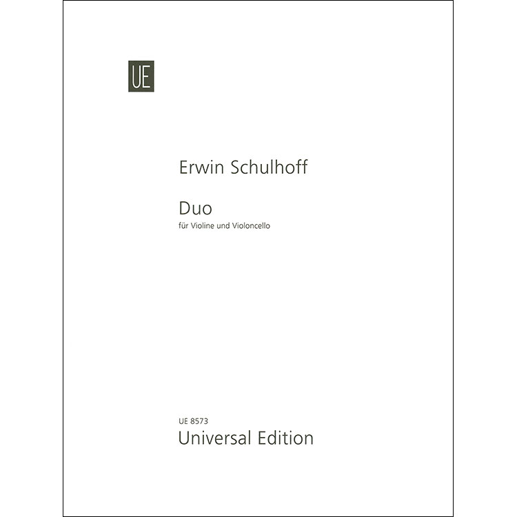 Duo for Violin and Cello; Schulhoff (UE)