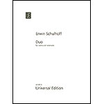 Duo for Violin and Cello; Schulhoff (UE)