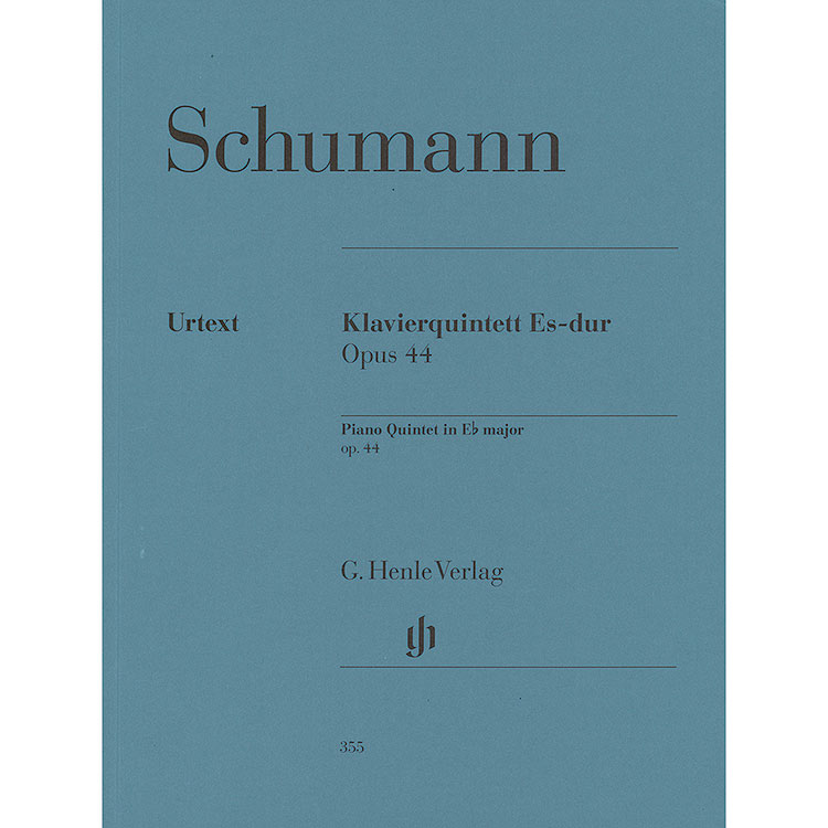 Piano Quintet in Eb Major, opus 44; Robert Schumann (G. Henle Verlag)