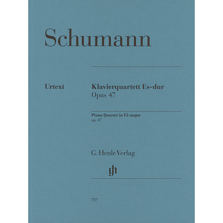 Piano Quartet op. 47 in Eb Major (urtext); Robert Schumann (G. Henle Verlag)