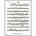 Piano Trio, op. 17, parts and score; Clara Schumann (Masters Music)