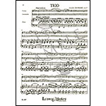 Piano Trio, op. 17, parts and score; Clara Schumann (Masters Music)