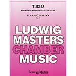 Piano Trio, op. 17, parts and score; Clara Schumann (Masters Music)