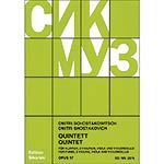 Piano Quintet in G Minor, op. 57; Dmitri Shostakovich (Sikorski)