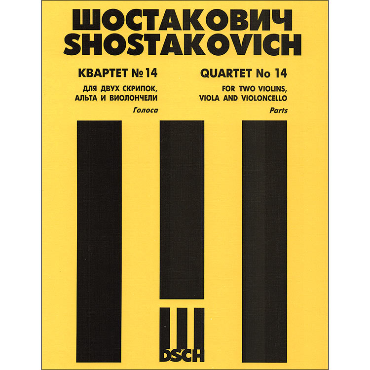 String Quartet, no.14, op.142, pts; Dmitri Shostakovich (DSCH)