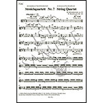 String Quartet no. 7, op. 108 (parts); Dmitiri Shostakovich (Edition Sikorski)