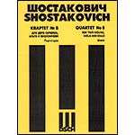 String Quartet No.8 Op.110, score; Dmitri Shostakovich (DSCH Publishers)