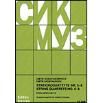 String Quartets 5-8, opp. 92, 101, 108, 110, study scores; Dmitri Shostakovich (Sikorski)