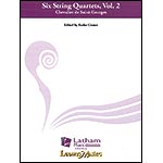 Six String Quartets, Op.1, Vol. 2 (Nos. 4-6), parts and score; Joseph Bologne, Chevalier de Saint-Georges (Latham)