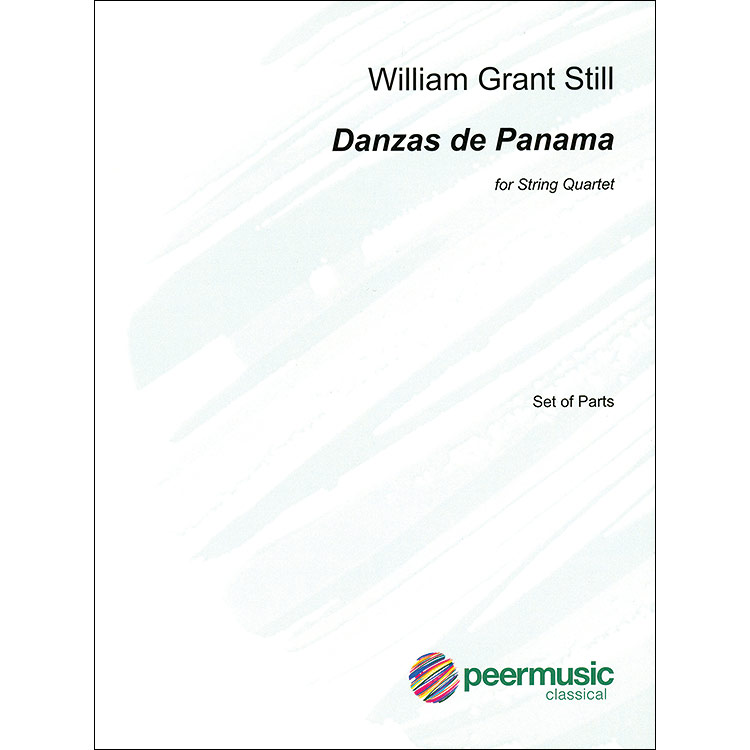 Danzas de Panama for string quartet (parts); William Grant Still