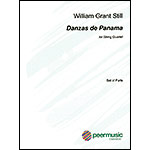 Danzas de Panama for string quartet (parts); William Grant Still