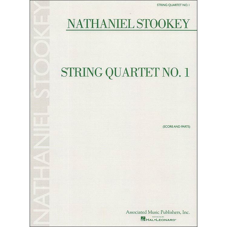 String Quartet no. 1, score and parts; Nathaniel Stookey (Associated Music Publishers, Inc.)
