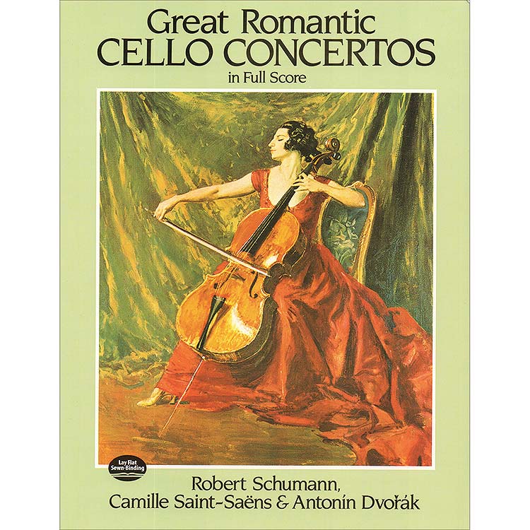Great Romantic Cello Concertos, score; Various (Dov)