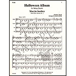 Halloween Album for String Quartet, score and parts; Various (Latham Music)