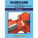 Halloween Album for String Quartet, score and parts; Various (Latham Music)
