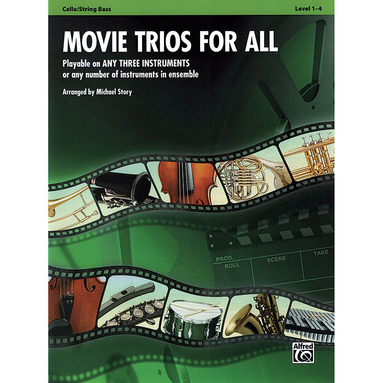 Movie Trios for All  (Cello/Bass trios); Various (Alf)