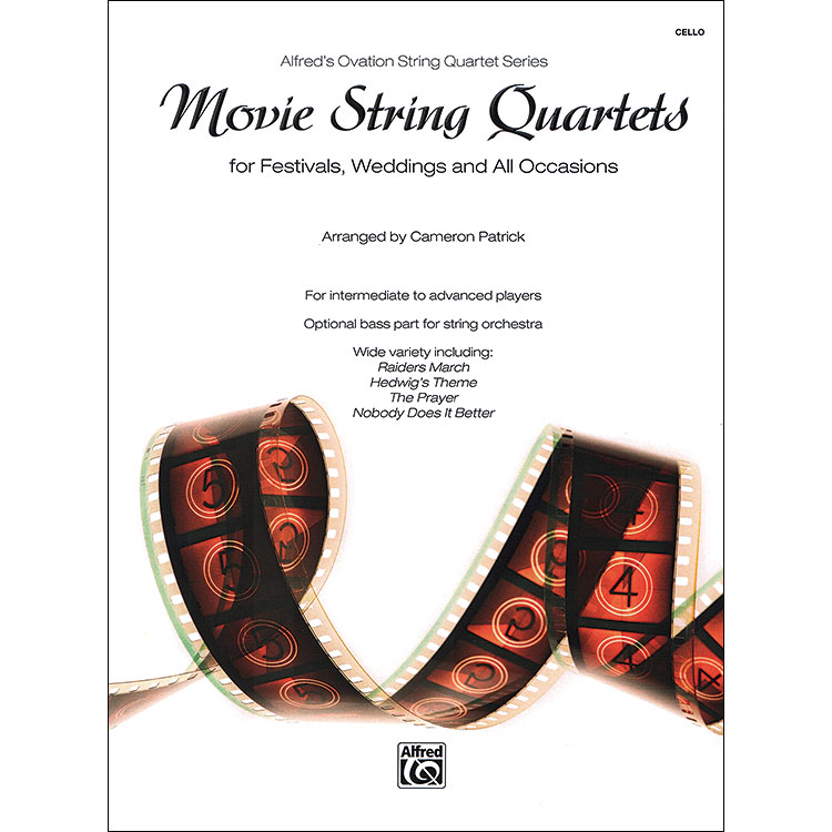 Movie String Quartets, cello part; Various (Alfred Publishing)