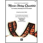 Movie String Quartets, conductor's score; Various (Alf)