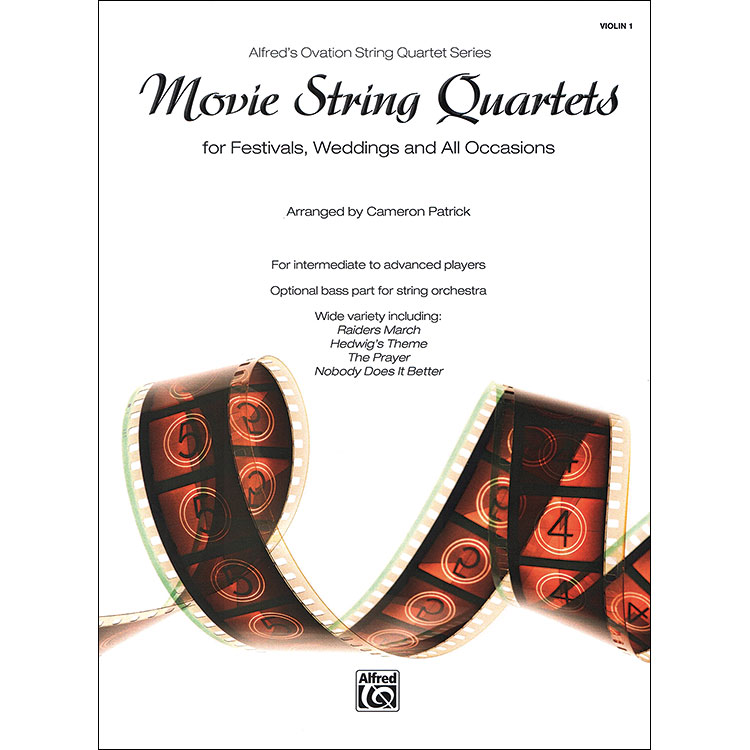 Movie String Quartets, violin I part; Various (Alfred)