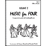 Music for Four, volume 2: Classical, etc., cello part (Last Resort Music)