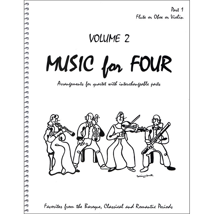 Music for Four, volume 2: Classical, etc., violin 1 part (Last Resort Music)