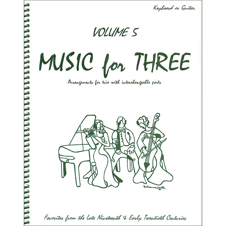 Music for Three, volume 5, PN accompaniment 19th & 20th Cen. (LRM