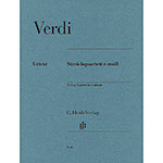 String Quartet in E minor (parts) (urtext); Giuseppe Verdi