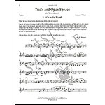 Trails and Open Spaces for string quartet, sc/pts; Gwyneth Walker