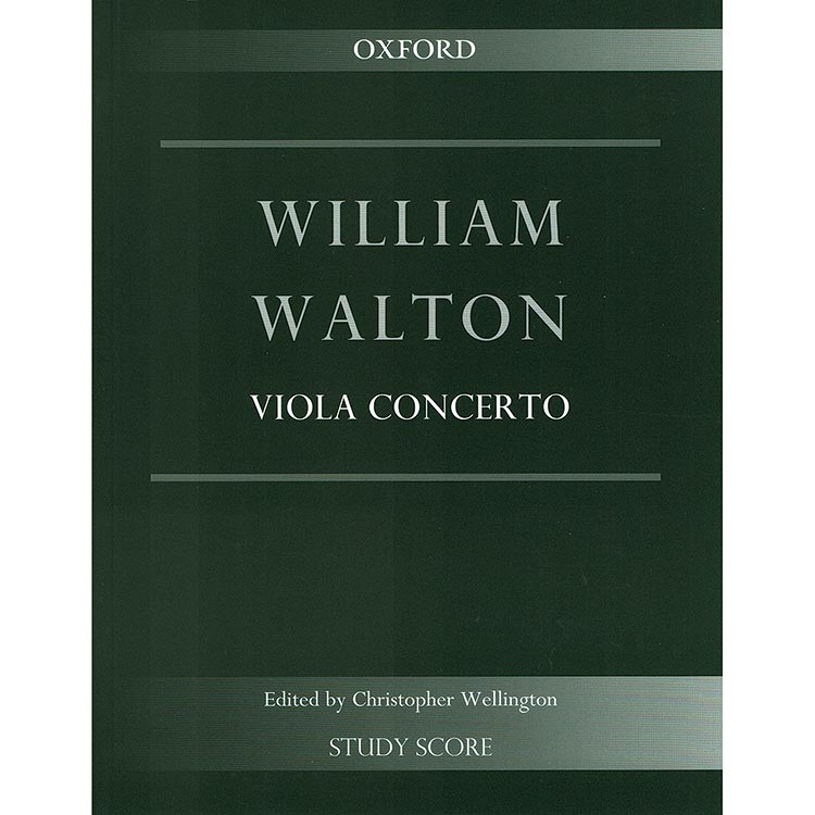Concerto for Viola and Orchestra (1962), study score; William Walton (Oxford University Press)