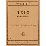 Piano Trio in G Minor, op. 63; Carl Maria von Weber (International)