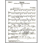 Piano Quintet, Op.18, score/parts; Mieczyslaw Weinberg