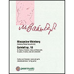 Piano Quintet, Op.18, score/parts; Mieczyslaw Weinberg