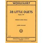Twenty-Eight Little Duets, opus 191 (violin/viola); Roberrt Wohlfahrt (International Music)