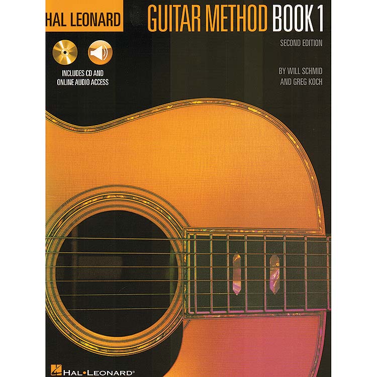 Guitar Method Book 1 with CD and audio access; Will Schmid (Hal Leonard Corporation)