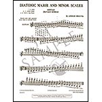 Diatonic Major and Minor Scales for guitar; Andres Segovia (Columbia Music Company)