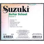 Suzuki Guitar School, CD volume 5