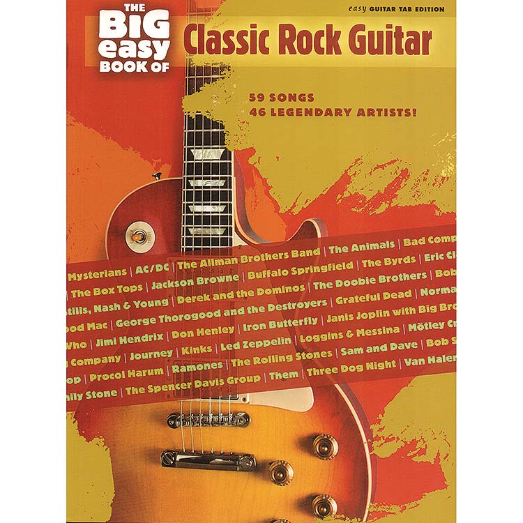 The Big Easy Book of Classic Rock Guitar (Hal Leonard)