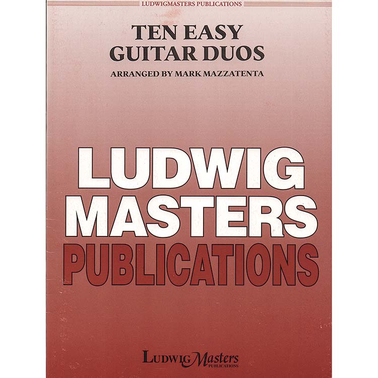Ten Easy Guitar Duos; Various (Ludwig Masters Publications)