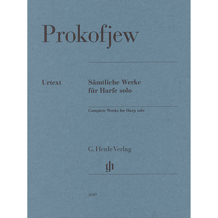 Complete Works for Harp Solo; Sergei Prokofiev