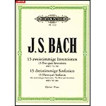 Sticky Notes: 15 Two and Three-Part Inventions by Johann Sebastian Bach (Edition Peters)