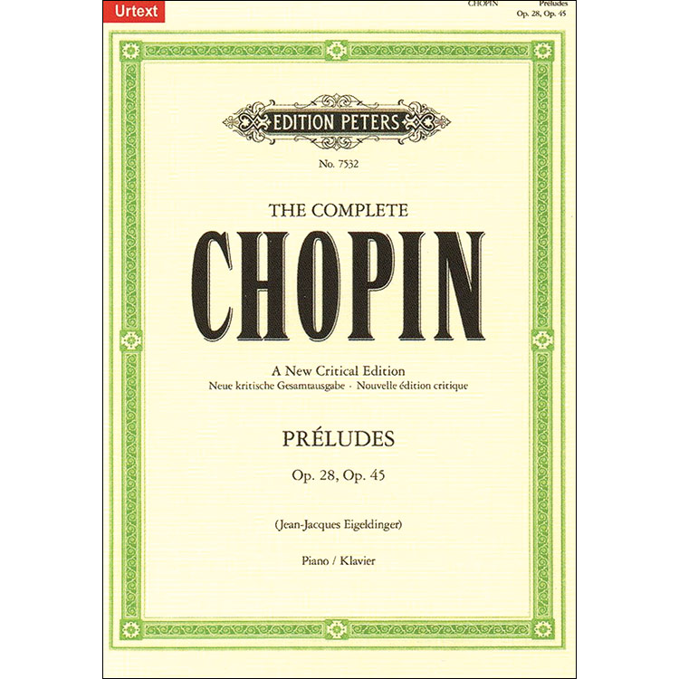 Sticky Notes: Frederic (Francois) Chopin (Edition Peters)