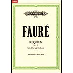 Sticky Notes: Requiem by Gabriel Faure (Edition Peters)