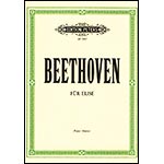 Sticky Notes: Fur Elise by Ludwig van Beethoven (Edition Peters)