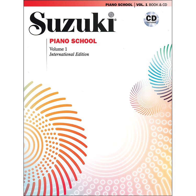 Suzuki Piano School, Volume 1, Book with CD - International Edition