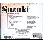 Suzuki Piano School, Volume 1 CD (Azuma) - International Edition