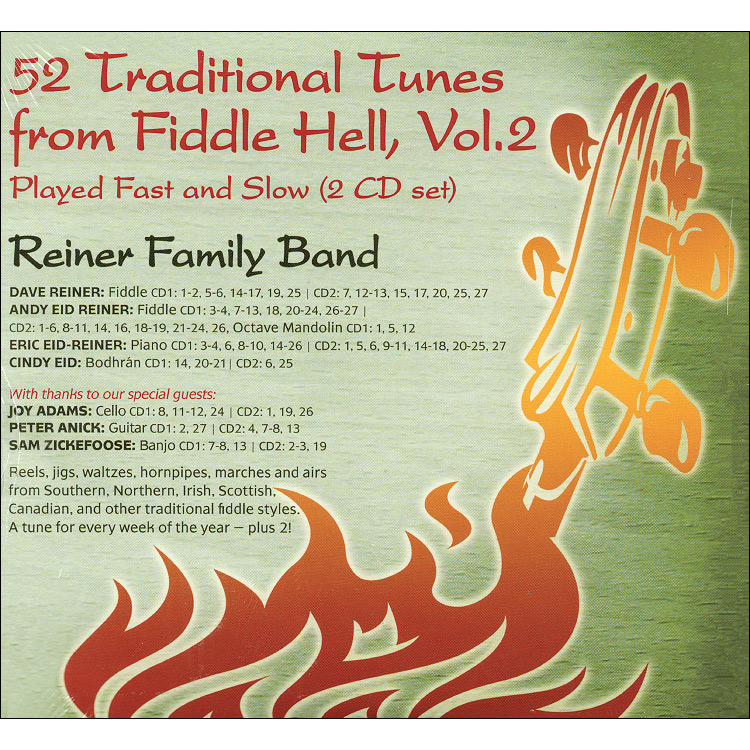 Reiner Family Band: 52 Traditional Tunes from Fiddle Hell, vol. 2 (2 CDs)