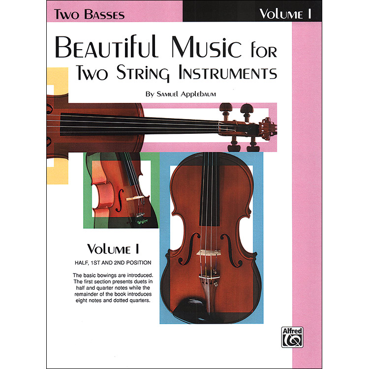 Beautiful Music for Two String Instruments, book 1, bass; Samuel Applebaum