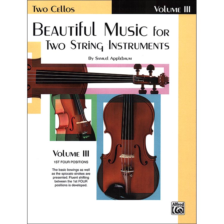 Beautiful Music for Two String Instruments, book 3, cello; Samuel Applebaum